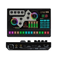 SX96 Sound Card Set English Version Live with Goods with Sound Microphone 48V Condenser Microphone