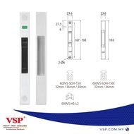 VSP-600VS-HESL-15A Sliding Door Lock without Key 25mm/32mm