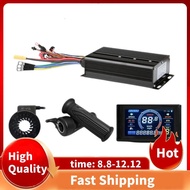 E-Bicycle Three Mode Controller Set 35A 36V 48V 52V Sine Wave Controller UKC1 Display Color Screen E