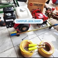 Paket Mesin Alat Cuci Steam Mobil Motor Sanchin Honda Bensin Ori Murah