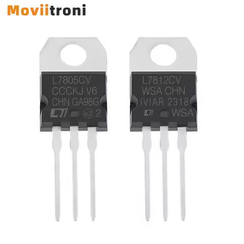 5/10/20pcs LM7805 L7805 7805 L7812CV 7812 Voltage Regulator IC ICs 5V 1.5A LDO REG TO-220