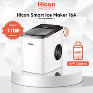 Hicon 16AL Upgrade Mesin pembuat ais  Automatic Bullet Shape Portable Household Self Clean Function 