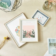 Minimalist Photo Frame Bingkai Gambar 3D Hollow Frame Wooden Photo Frame Picture Frame