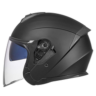 หมวกกันน็อค GXT 3/4 แบบครึ่งหน้าครอบครึ่งหัวสำหรับทั้งชายและหญิง หมวกกันน็อคสำหรับขี่มอเตอร์ไซค์ ไฟฟ