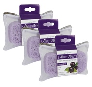 Body Wash in a 20+ Wash Sponge, Acai Berry, 3 Count