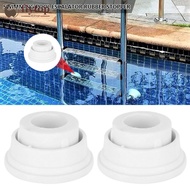 FLYTOP 2Pcs Durable Swimming Pool Ladder Bumper Rubber Plug Ladder Bumpers Caps Ladder Plug Safety S