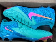 實戰利器 Nike Phantom GX II Elite LV8 FG 防滑包裹性 足球鞋 男款 天藍