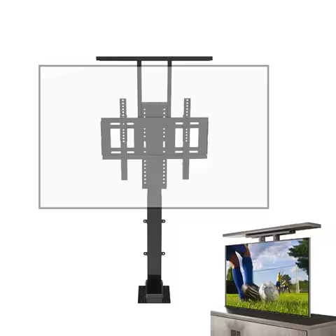 Motorized TV Lift 32-50 Inches lift up TV Mechanism Auto Lifting Adjustable Height with Remote Contr