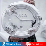 💥Dream Best🔥 Eroded Wall Clock Ornaments Sculpture Clock New Chinese American European Italian Home 