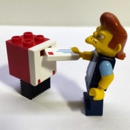 [Sim Brick] Lego container box letterbox 2x2x2 + door with slot (x10 pairs)