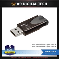 PNY Turbo Attache 4 USB2.0 High Speed Pendrive 16GB / 32GB / 64GB / 128GB 5 Years Warranty 1 to 1 Ex