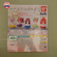五等分的花嫁 中野一花 中野二乃 中野三玖 中野四葉 中野五月 婚紗 電線保護扭蛋 第二彈 1set $120(5種)二乃,三玖$40,五月$35,其他$30【日版現貨】