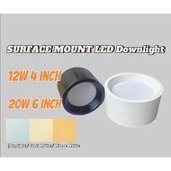 12W / 20W Surface Mount LED Downlight 4inch 6inch milo Surface LED