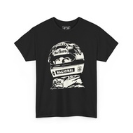 Ayrton Senna Tribute T-Shirt SENNA Vintage Formula Racing Tee F1 Race Fans Gift