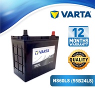 Varta/Delkor NS60LS 55B24LS Black Dynamic (Big Terminal) for Proton Iswara, Waja, Toyota Vios, RAV, 