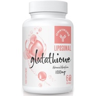 Liposomal Glutathione 1000mg, L-Glutathione Supplement with Vitamin C & Hyaluronic Acid, 60 Capsules