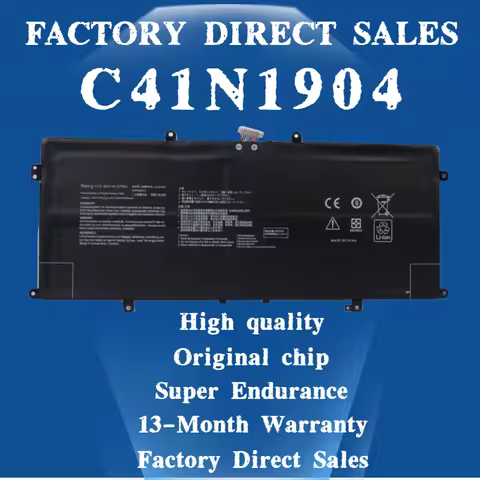 15.48V 67WH C41N1904 Laptop Battery for ASUS ZenBook 13 UM325 Series (UM325, UM325SA, UM325UA) C41N1