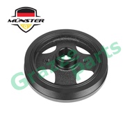 Münster Crank Shaft Pulley 13470-BZ010 for Perodua Myvi 1.3 Kembara DVVT 1.3 Toyota Avanza 1.3 F601
