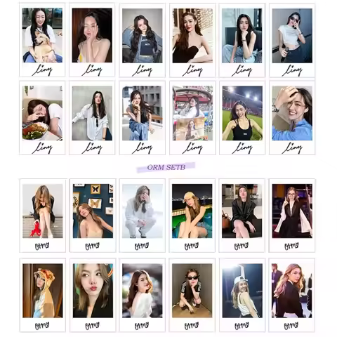 2025 The Secret of Us LingOrm Same Still Photo 3-inch Small Card Is Absolutely Beautiful Ling Ling K