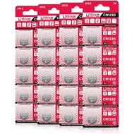 Cotchear 20Count CR1220 Lithium Bateri 3V DL1220 LM1220 ECR1220 1220 Bateri Sel Butang 3DJR