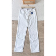 Gloria Vanderbilt High Waist Jeans White Soft Stretch Fabric Straight Shape Beautiful Keep Your Good