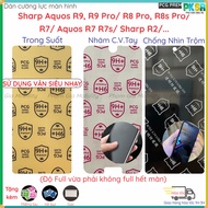 Sharp R9, R9 Pro/ R8 Pro, R8s Pro/ R7, Aquos R7 R7s, Sharp R2 nano flexible, transparent, matte temp