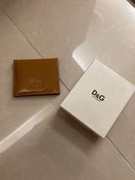 D&amp;G DOLCE &amp; GABBANA 皮夾 錢包 wallet purse 皮革 皮包 義大利 🇮🇹 卡夾 紙鈔