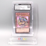Yu-Gi-Oh CGC10 Dark Magician Girl 711E-JP002 Parallel Rare PSA Japanese PS699