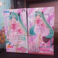 SEGA《初音未来》Luminasta 初音-spring-おむたつVer.景品模型