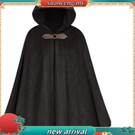 Medieval Renaissance Costume, Hooded Cape for Men Women, Knight Cloak Hoodie for Adult, Hobbit Wizar