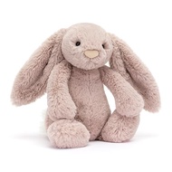 Jellycat Bashful Luxe Rosa Bunny Stuffed Animal, Medium 12 inches | Rabbit and Bunny Plush Toy | Cla