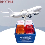 RHYTHM Pilot Keychain, Highly Simulated 737 Airbus EGPWS Warning Simulator, Collection Pendant Plast