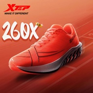 XTEP 260X 2.0 Men Running Shoes Shock- Absorbing Professional Marathon Carbon Plate Women Sports Sho