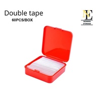 Double tape  60 pcs/box double sided tape strong waterproof /Pelekat kuat