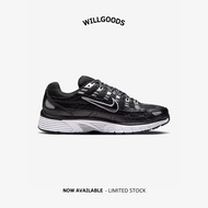 Official Original Nike P-6000 Black Metallic Silver