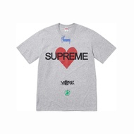 SUPREME ANNOUNCING TEE SS25 Text Love Illustration Short T-SS25T40