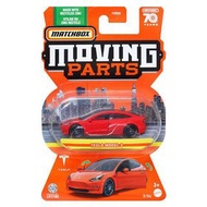 Matchbox Tesla Model 3 電動車 特斯拉 玩具 模型 車仔 收藏 禮物 生日 紅色跑車 火柴盒