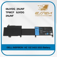 DELL 08JVDG 2NJNF TPMCF 8JVDG 2NJNF for INSPIRON 14Z 15Z 5423 5523 Battery
