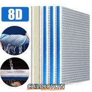 CHILDJOYLYN 1Pcs Biochemical Filter, 8-Layers 8D Aquarium Filter Sponge,  High-Density Cotton Sponge