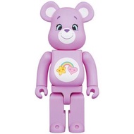 BE@RBRICK 400% 最好的朋友熊 CAREBEARS 紫色 天氣熊 愛心熊 彩虹熊 庫柏力克熊