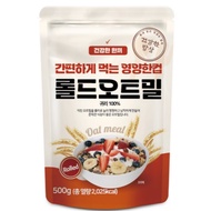 Healthy meal, easy to eat, nutritious one-cup rolled oatmeal, 500g, 1 pack