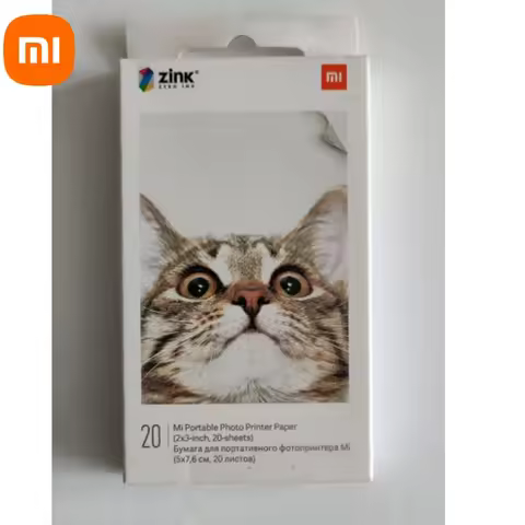 Global Version Original Xiaomi Zink 2"x3" Premium Photo Paper 20 Pack Sealed New For Xiaomi ZINK AR 