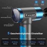 FYLINA Muscle Massage Gun, Deep Tissue Muscle Massager Electric Handheld Massager