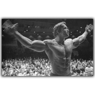 NEE Arnold Schwarzenegger Fitness Inspirational Art Poster Print Fitness Inspirational Pictures Room