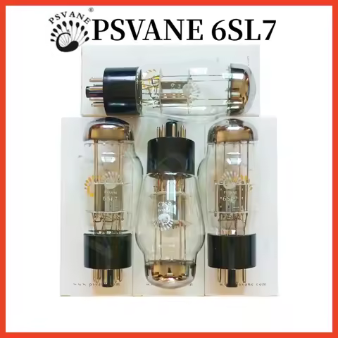 Amplifier PSVANE 6SL7 Vacuum Electron Tube Replace 6SL7 6SL7GT 6N9P 6N9 6H9C 5691 6N2 WE6SL7 HIFI Au