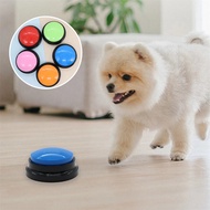1pc Pet Button Sound Box 30s Record Playback Funny Gift Funny Cat Dog Communication Button Pet Train