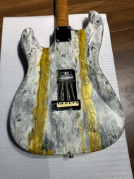 🎸 專業電結他噴漆翻新服務｜Custom Guitar Refinish & Relic Spray Paint｜硝基漆 Nitro・聚氨酯 PU・改色・補漆・做舊・Vintage Aged｜閃粉Me