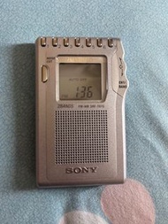 SONY索尼SRF-T615立体声耳筒收音機