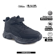 Dan's X BUM Equipment Kasut Sekolah Kanak-Kanak Unisex - Hitam CS818 Back To School Shoes Black
