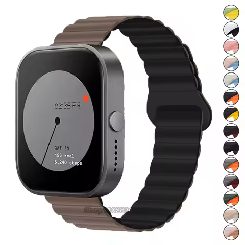 For CMF by Nothing Watch Pro Strap Silicone Magnetic Loop Wristband Bracelet For CMF Watch Pro Smart